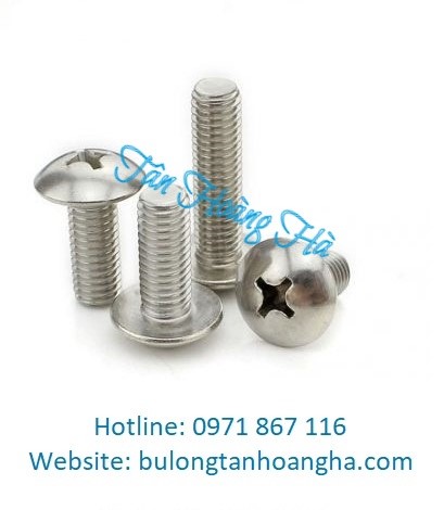 VÍT INOX PAKE ĐẦU DÙ THÂN BULONG 201 - 304
